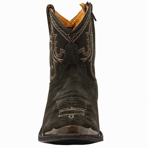 Kemo Sabe Old gringo green suede shorty - Picture 3 of 6